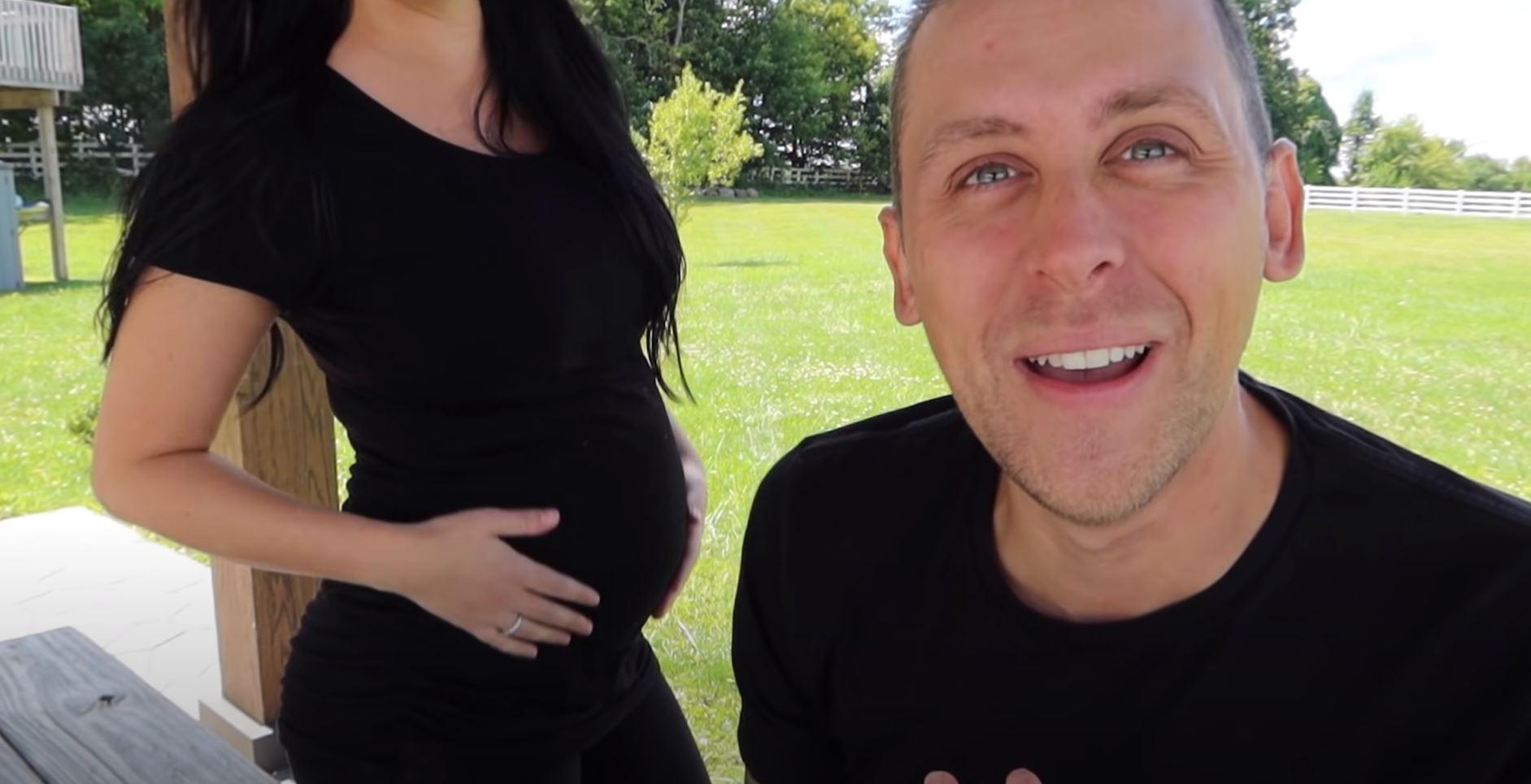 YouTuber Roman Atwood and his wife, Brittney, show off her 4-month baby bump after revealing the good news!