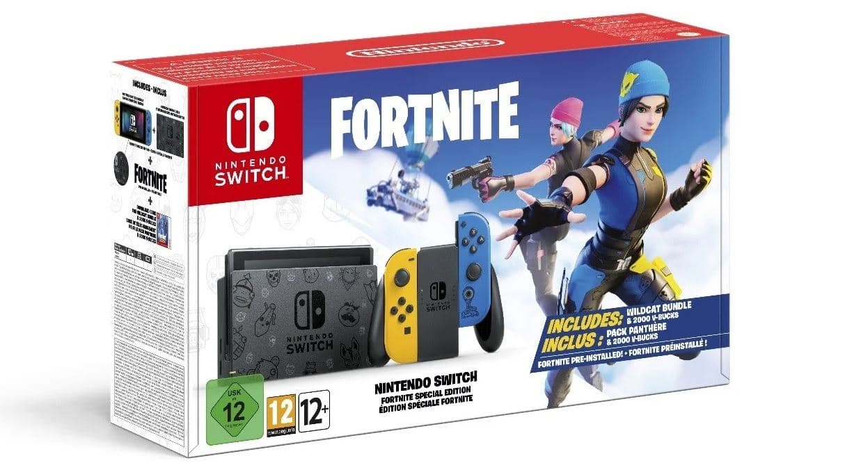 Fortnite Nintendo Switch Wildcat Pack