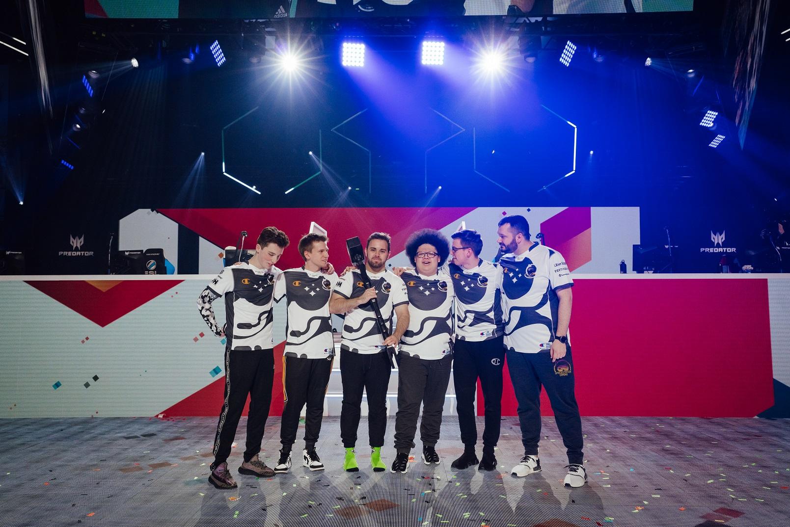 Spacestation Gaming after winning Six Invitational 2020