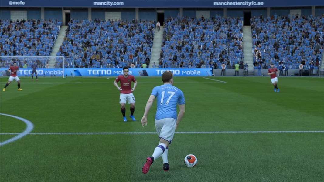 Kevin De Bruyne on the ball fifa