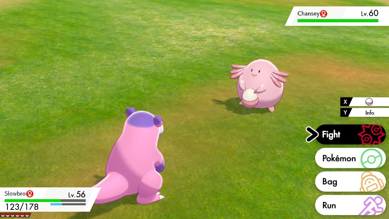 Chansey encounter