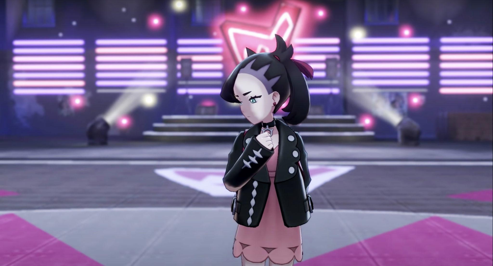 marnie in pokemon sword & shield