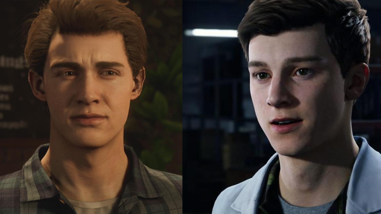 character model change in spider-man remastered for PS5