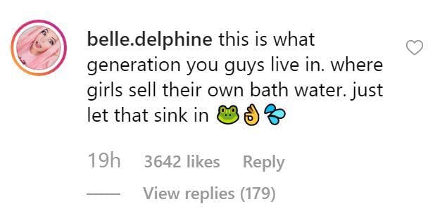 Instagram model Belle Delphine is selling her own bath water for $30 -  PopBuzz