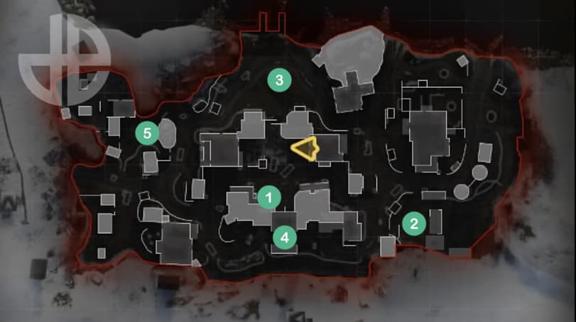 All MW3 Hardpoint rotations: Every map's Hardpoint location in