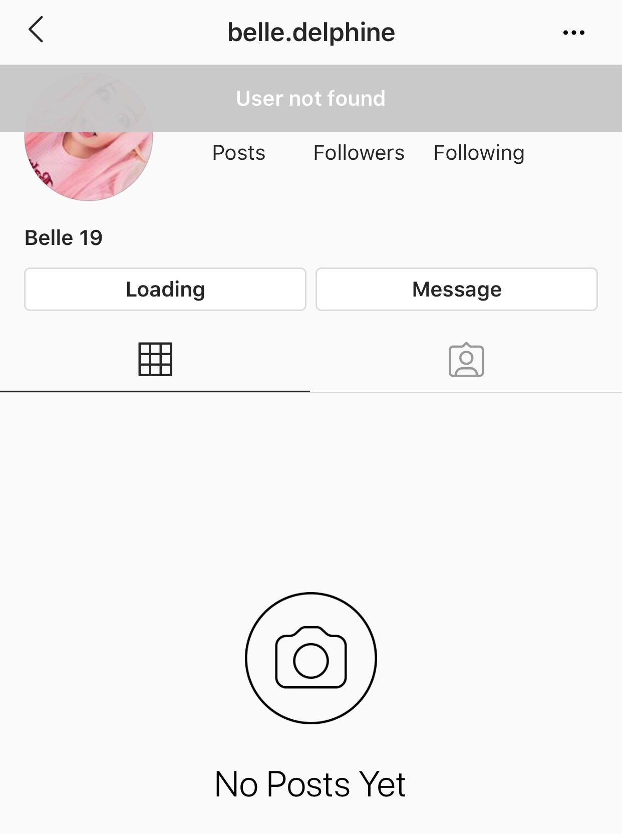 Belle Delphine Instagram ban is technical issue, new account