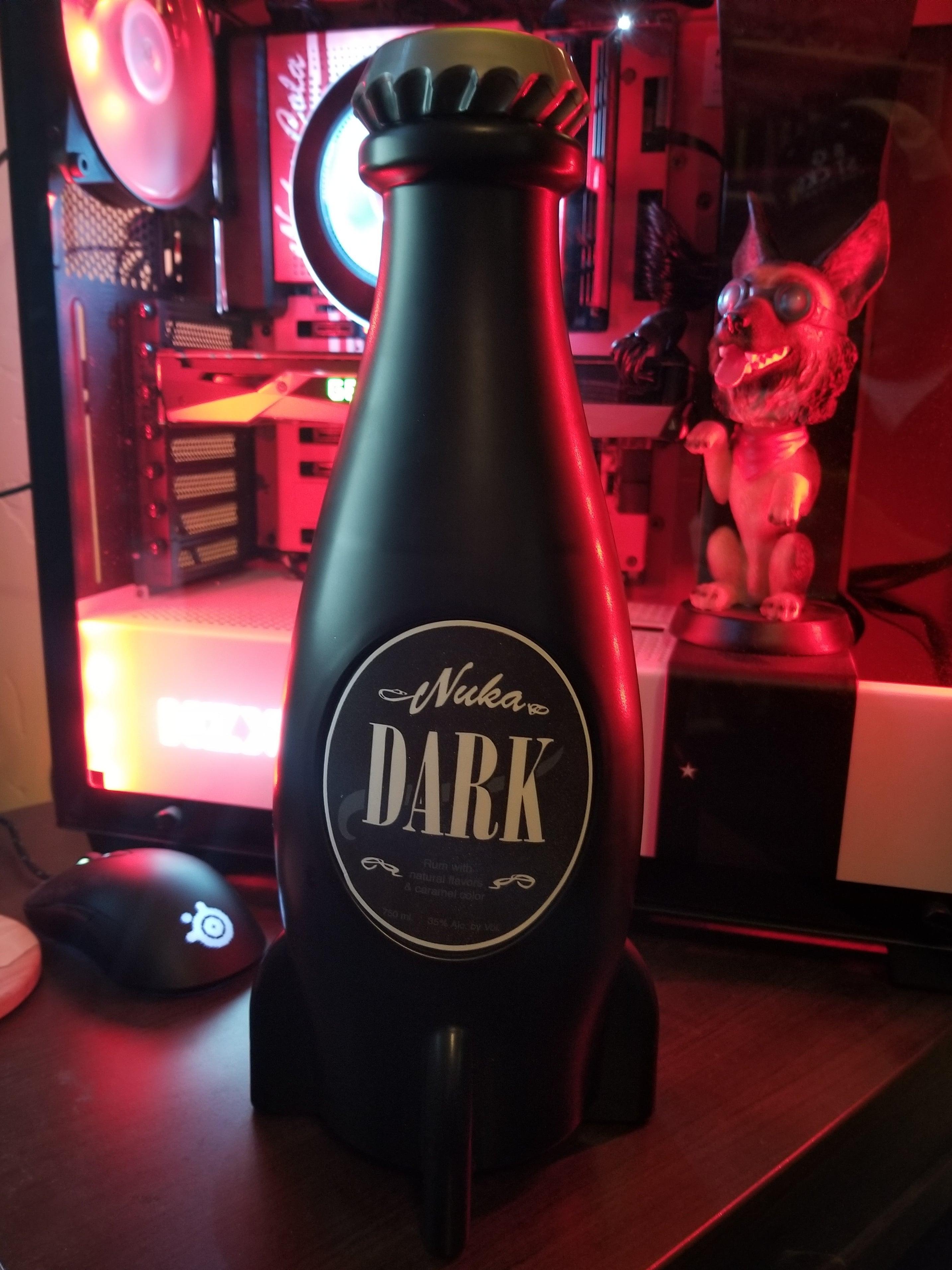 Fallout Nuka Cola Glass Bottle Glasflasche Fallout 76 4 3 in