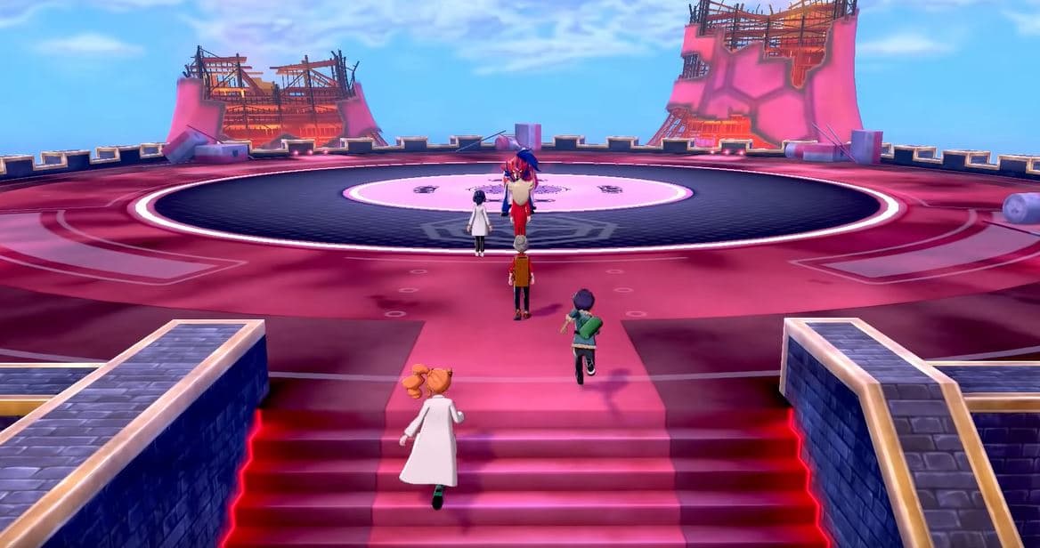 The scene of the battle to finally get Zacian or Zamazenta...