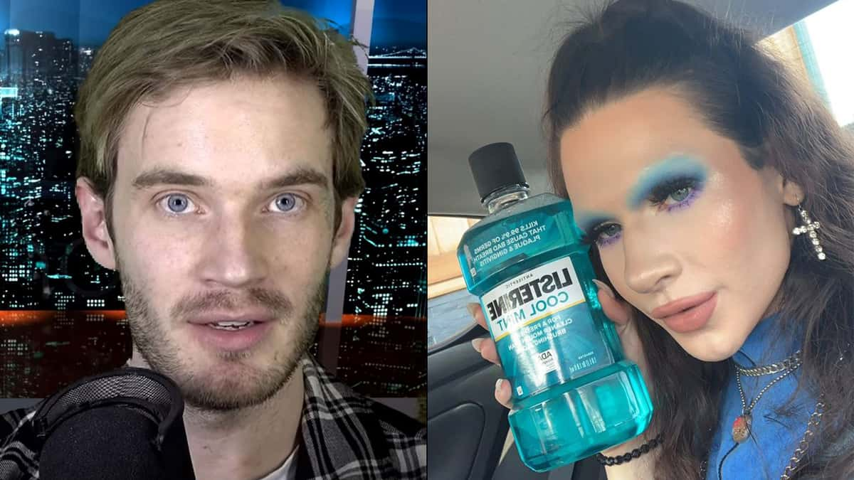 PewDiePie, YouTube / Bameron Nicole Smith, Twitter