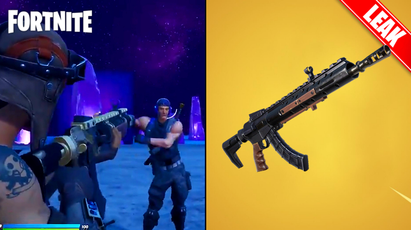 Leaked Fortnite Gameplay Of New Heavy Ar Reveals How Overpowered It Is Dexerto