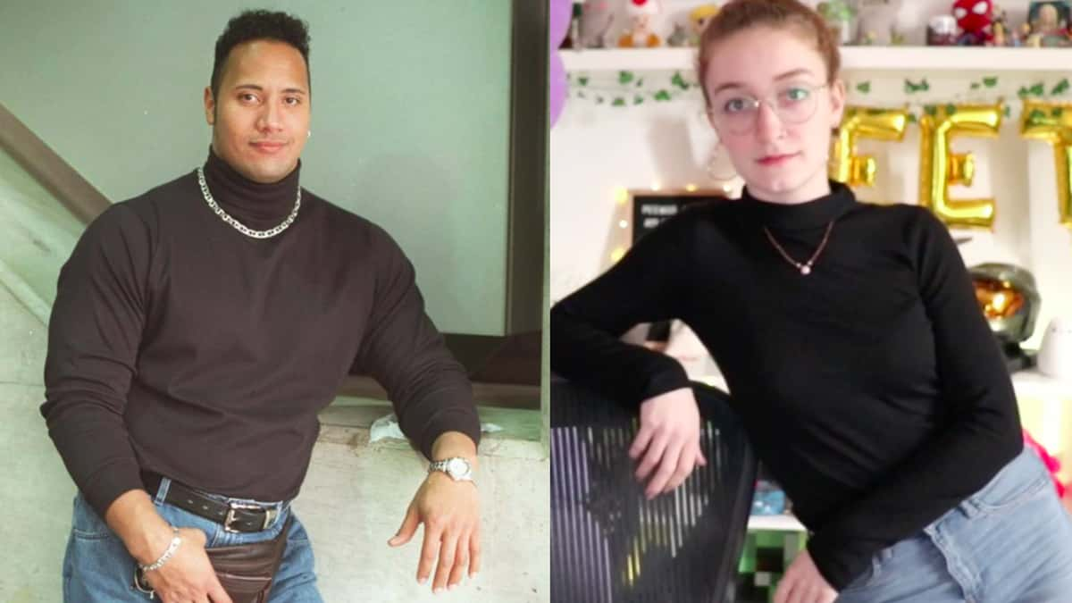 Twitter: Dwayne Johnson, Twitch:AshleyRoboto