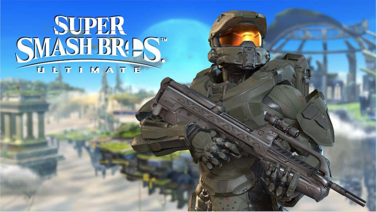 Microsoft Master Chief in Smash Bros