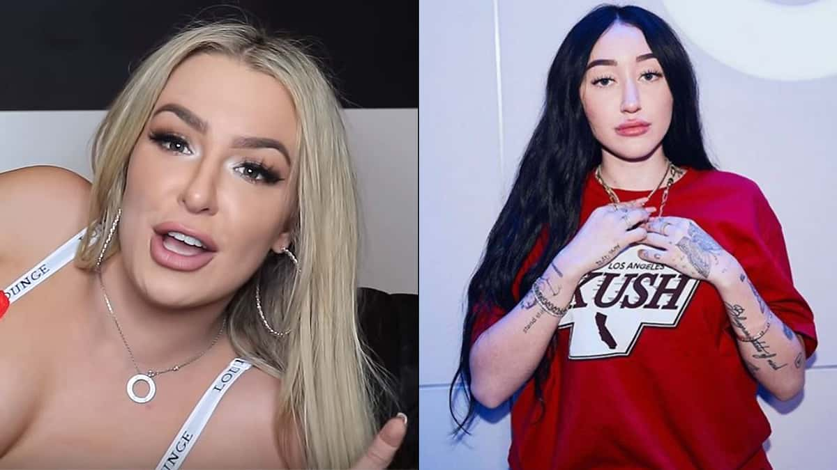 Tana Mongeau, YouTube / Noah Cyrus, Instagram