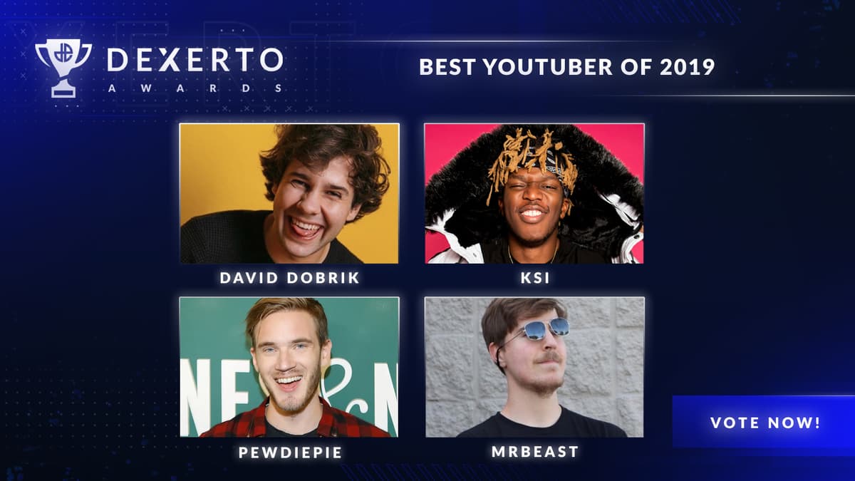 The four best YouTubers of 2019