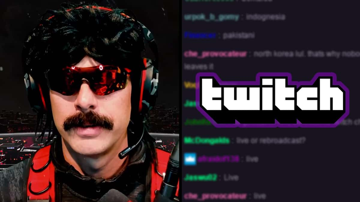 Twitch: Dr Disrespect / Twitch