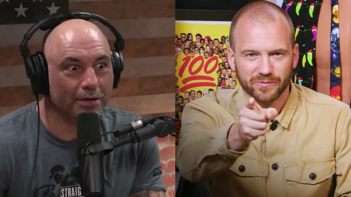 YouTube: Joe Rogan, Twitter: Sean Evans