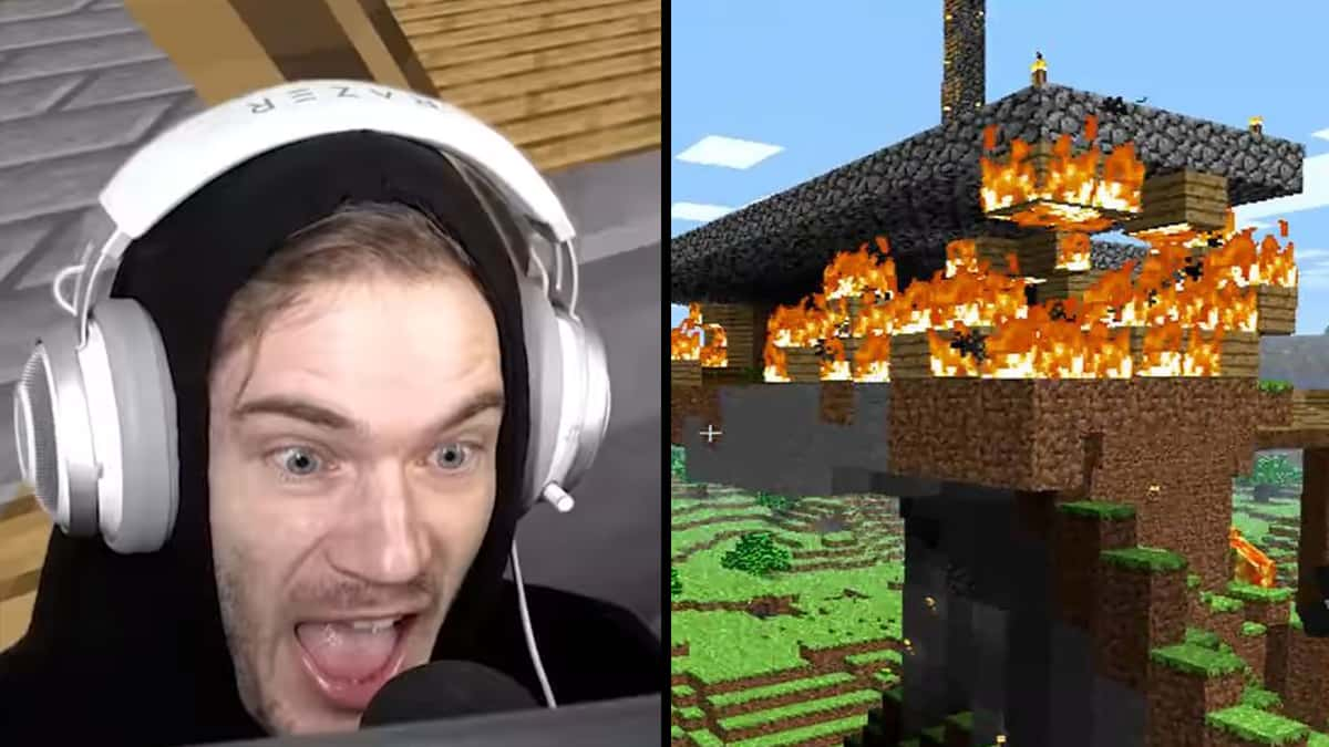 YouTube: PewDiePie / Mojang