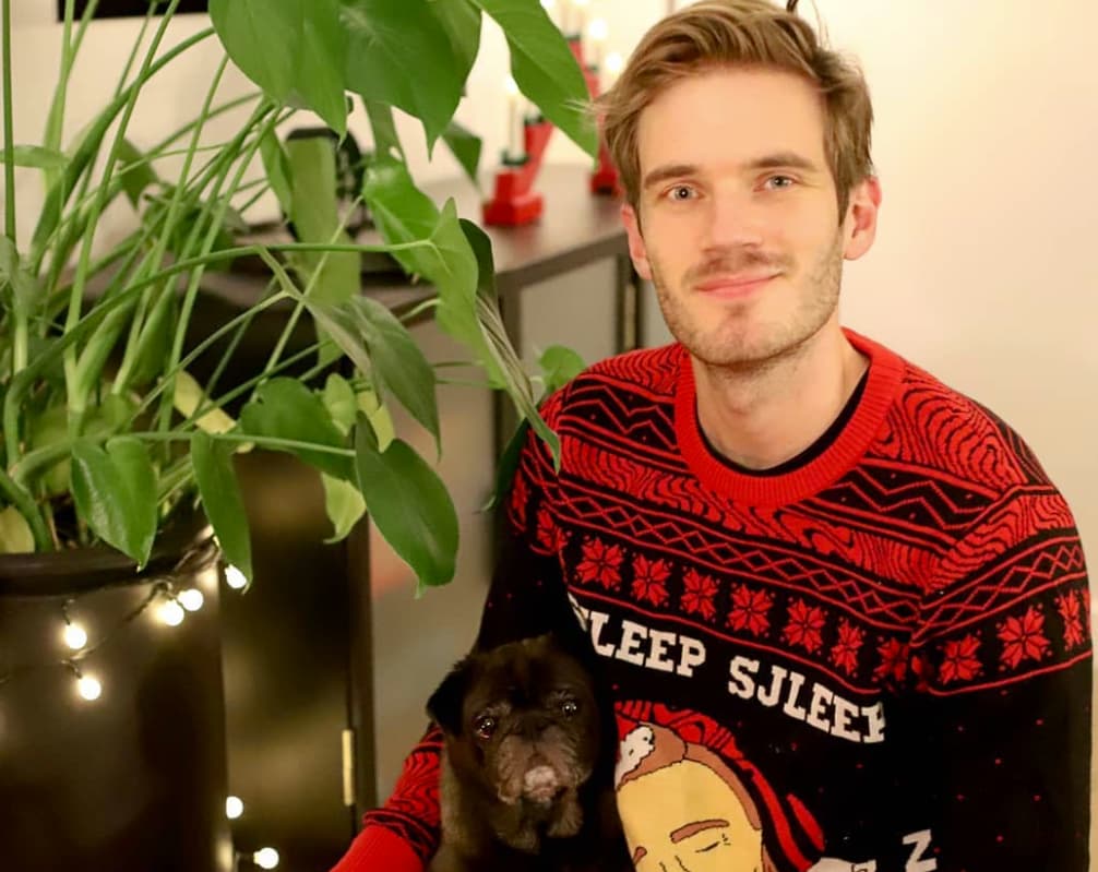 Instagram: @pewdiepie