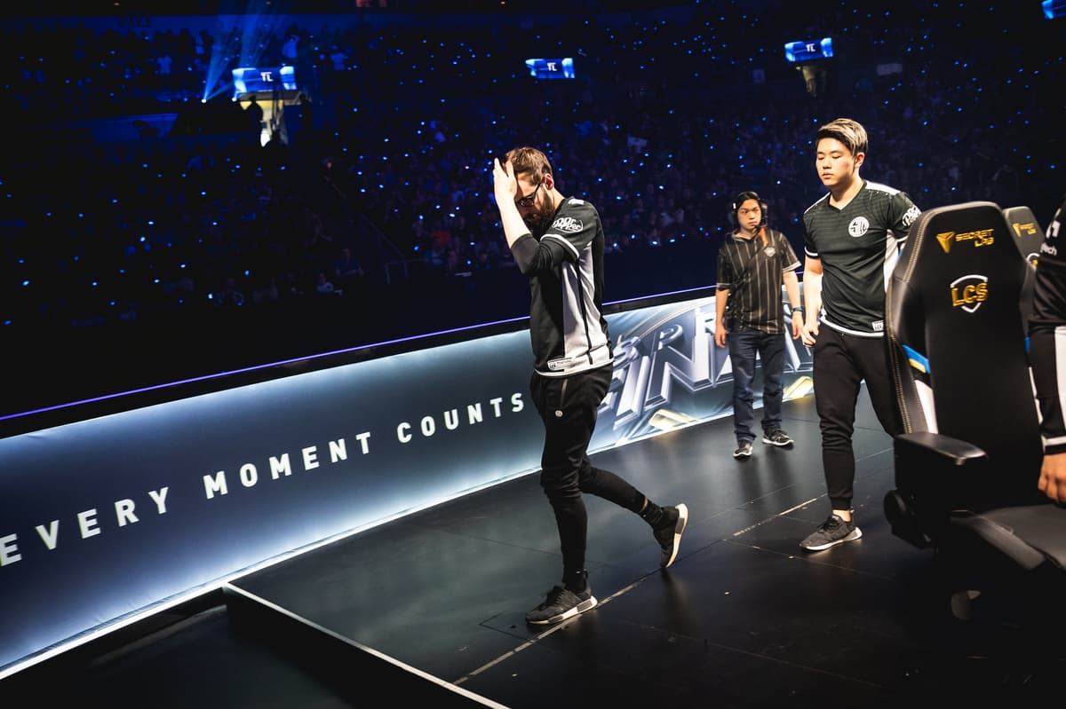 Bjergsen at 2019 LCS Spring Finals