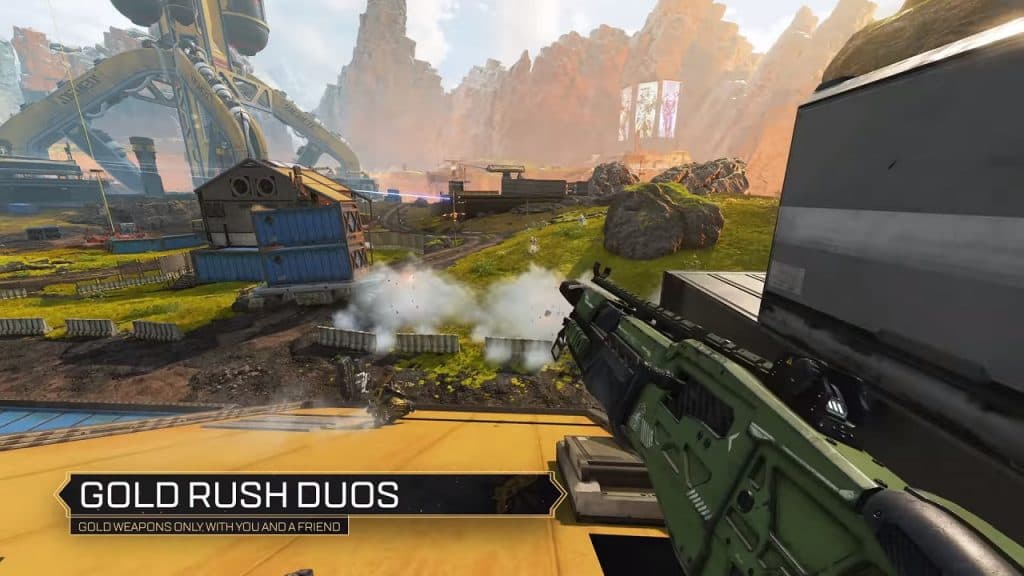 Gold Rush Duos in Apex Legends.