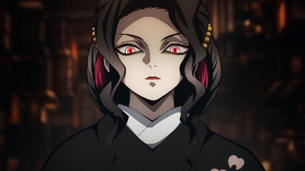 An image of Muzan appearance as a female