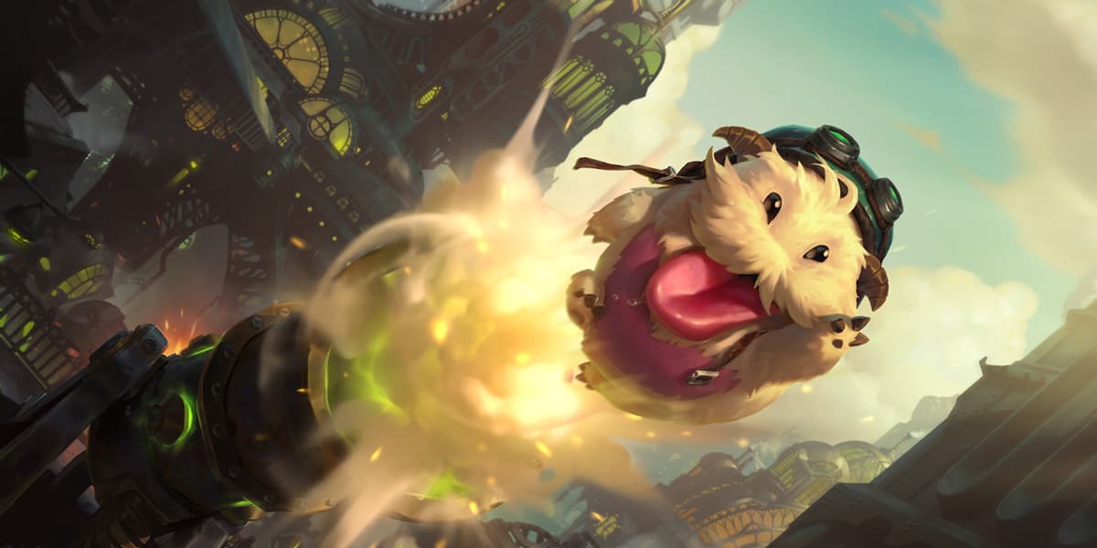 Poro background for Legends of Runeterra