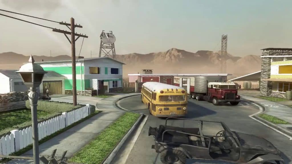 Black Ops 1's Nuketown. 