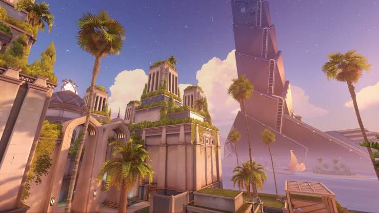 Overwatch Oasis Gardens overview