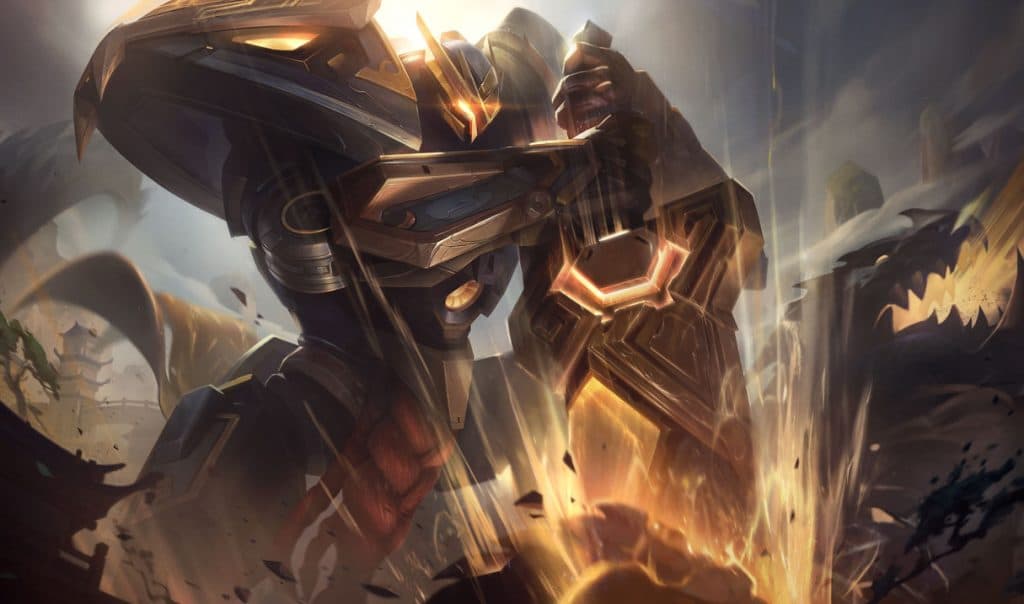 Mecha Kingdoms Garen Prestige Edition skin