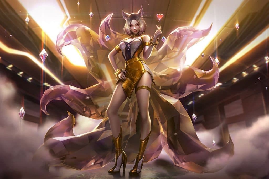 K/DA Ahri Prestige Edition skin for LoL