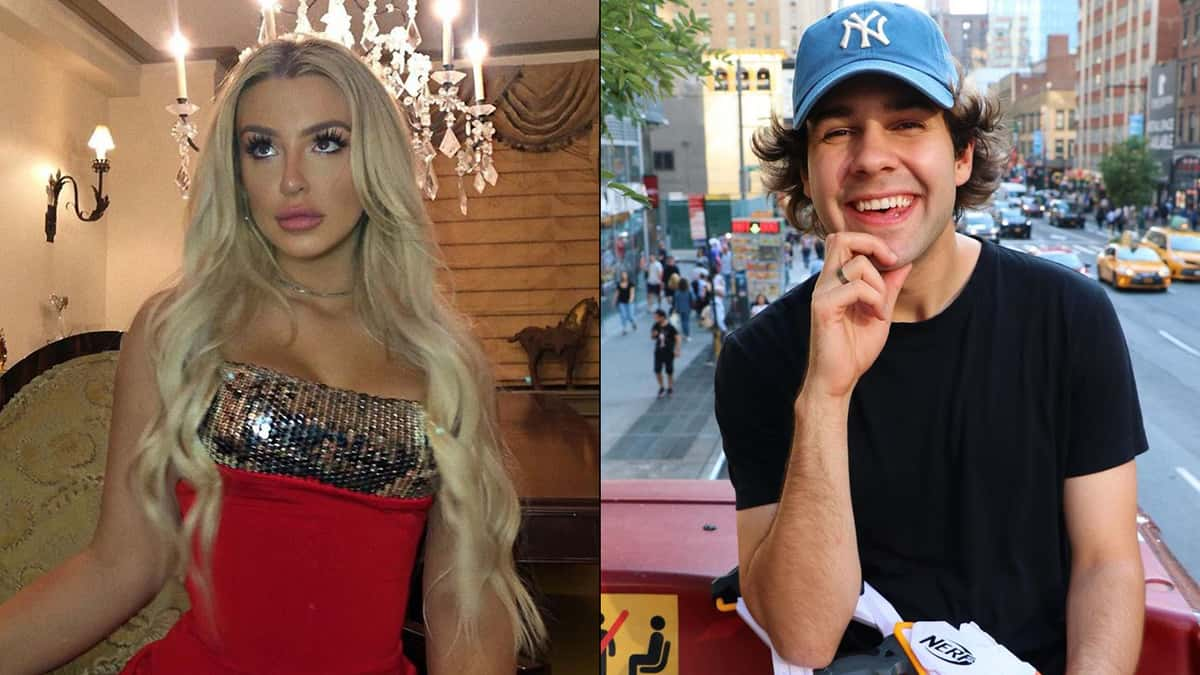 Tana Mongeau, David Dobrik - Instagram