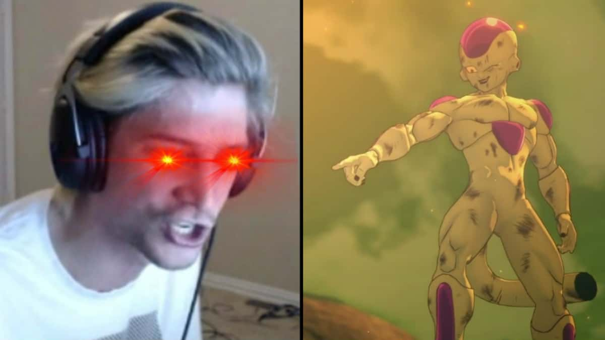 Twitch's xQc was angry after Goku's power seemed to cause his game to crash