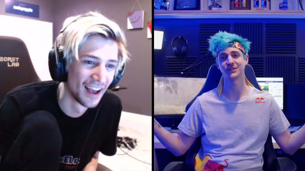 Twitch: xQcOw / YouTube: Ninja