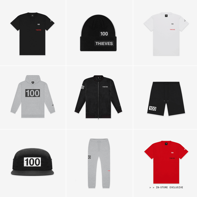 100 thieves drop