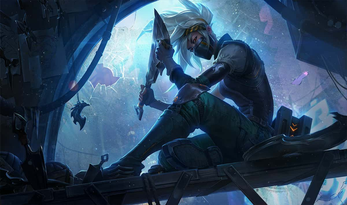 Silverfang Akali skin for League of Legends