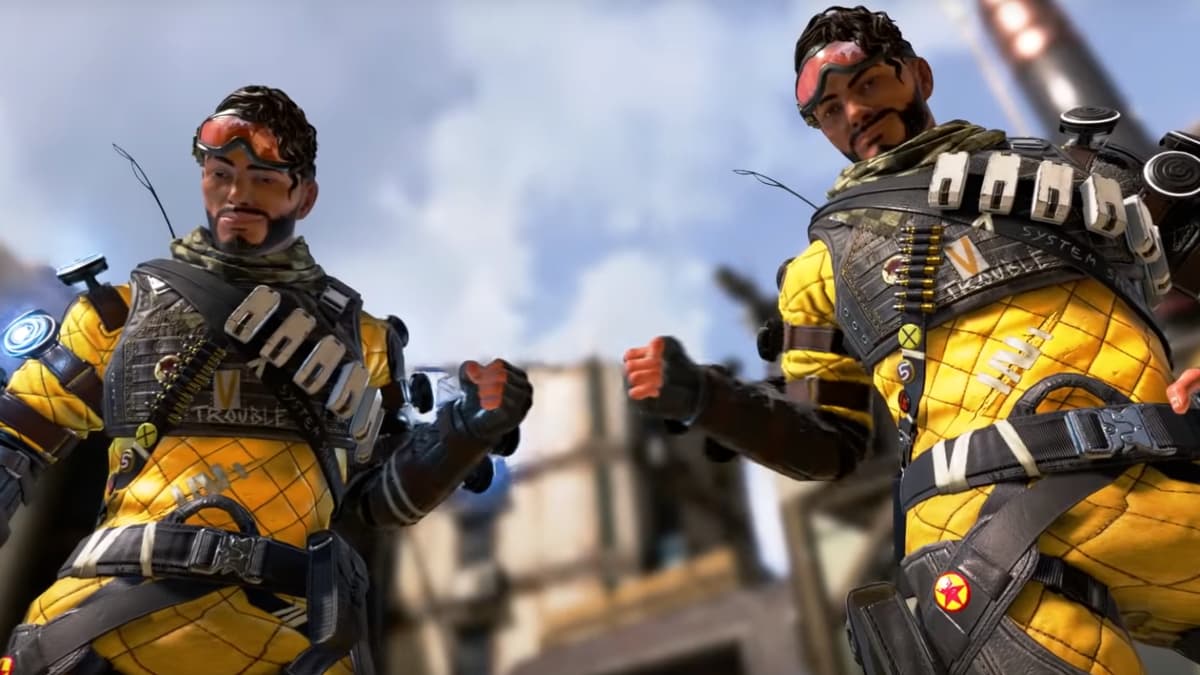 Apex Legends' Mirage emote