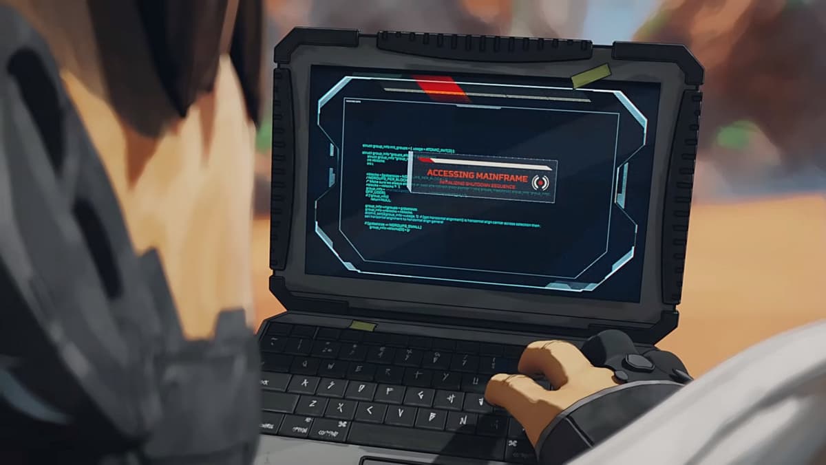 Crypto hacking in Apex Legends.