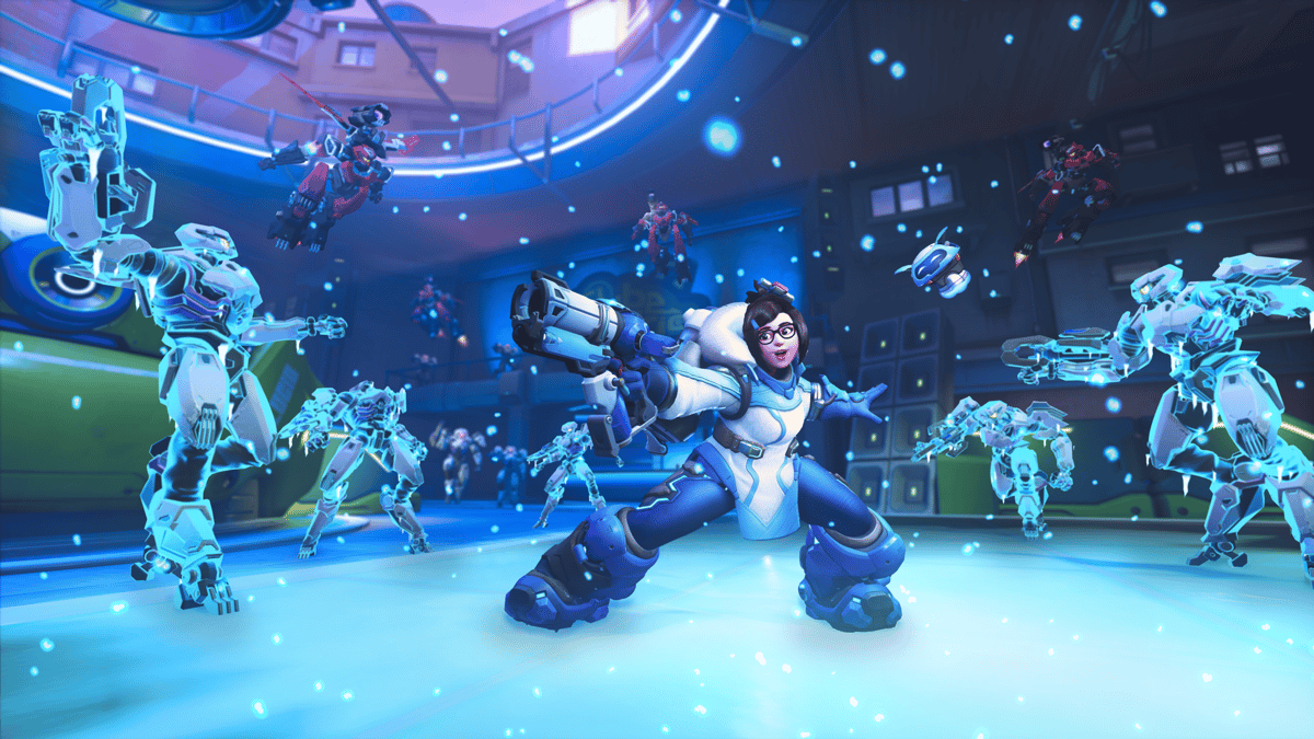 Mei Overwatch freezing enemies