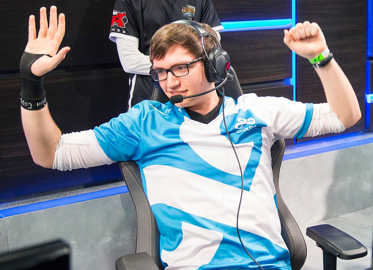 Meteos playing LCS for Cloud9