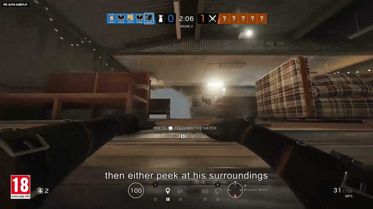 Oryx leap gadget in Rainbow 6