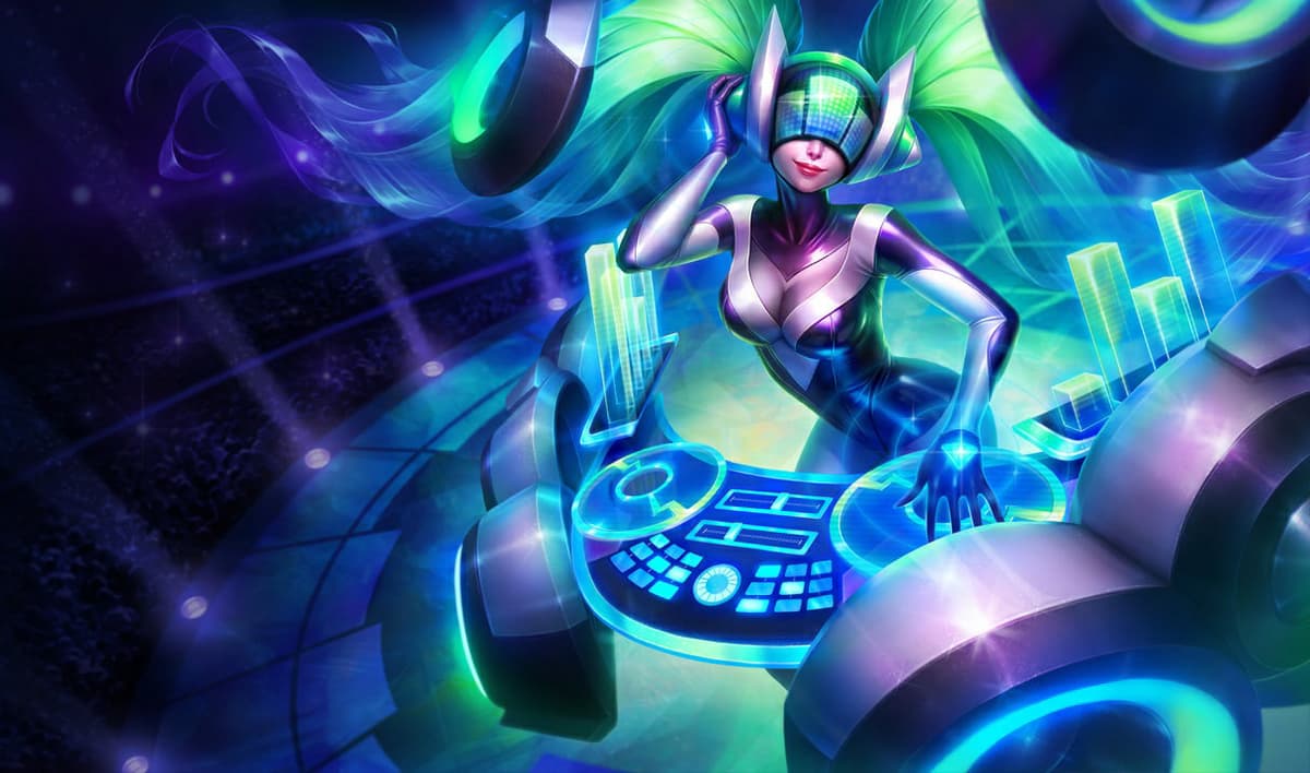 DJ Sona skin for League of Legends