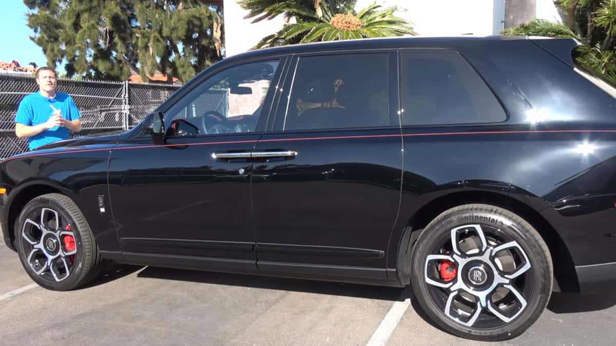 doug demara rolls royce Cullinan Black Badge review