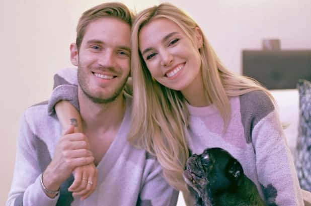 pewdiepie marzia valentines day gift