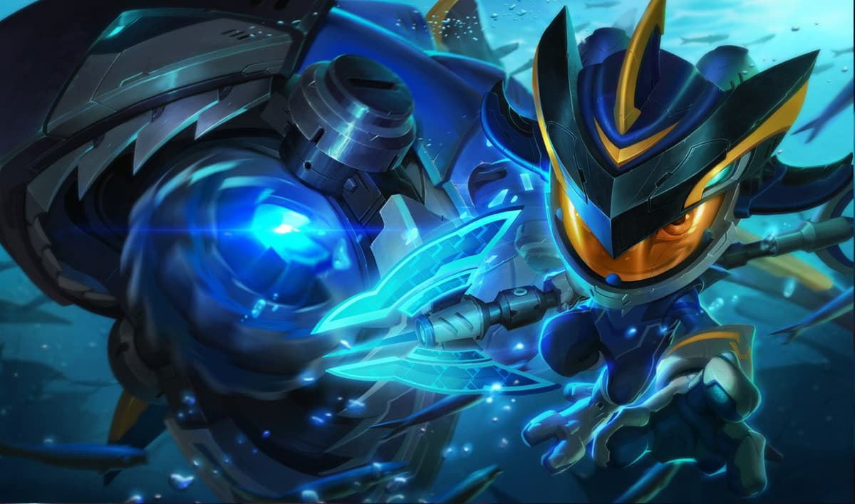 Super Galaxy Fizz skin for League of Legends