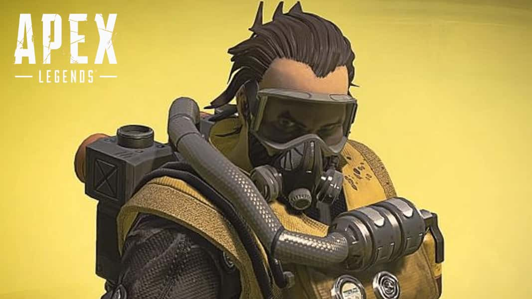 Caustic in Apex Legends.