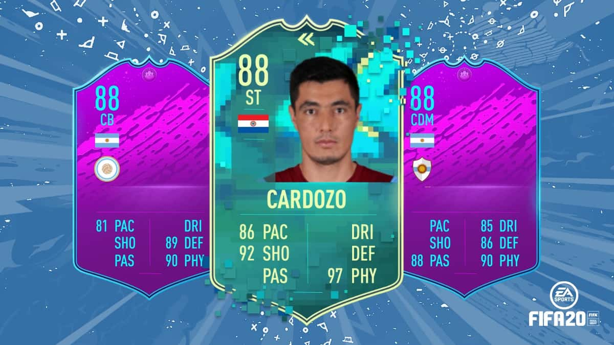 FIFA 20 CONMEBOL Squad Builder Challenges promo cards