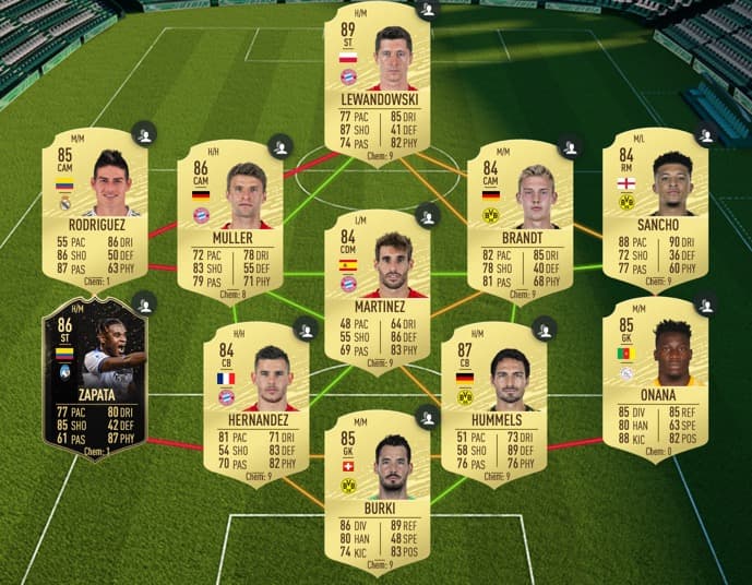 La Liga SBC solution for Vidal's flashback