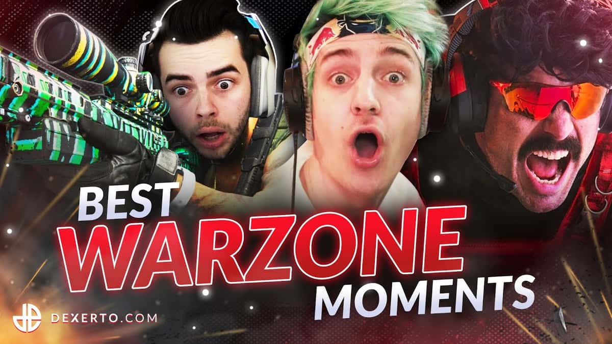 MOST INCREDIBLE Warzone Streamer Clips- Nadeshot Snipe, Ninja Fail, Doc Instant Karma