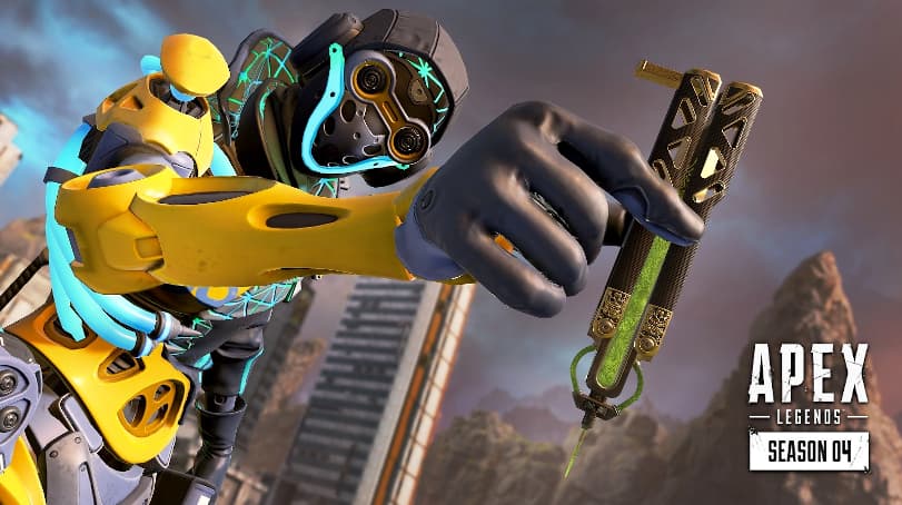 Octane's Butterfly Knife Heirloom in Apex Legends.