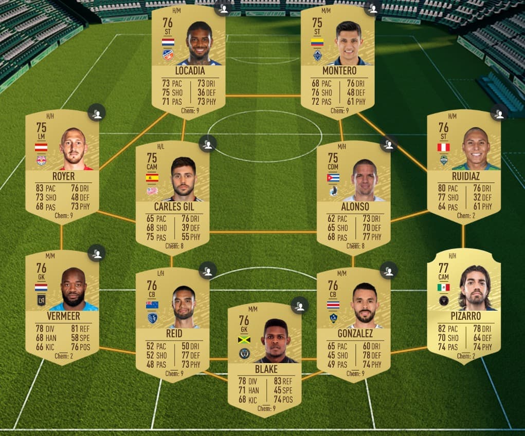 FIFA 20 Stay and Play Kick off SBC